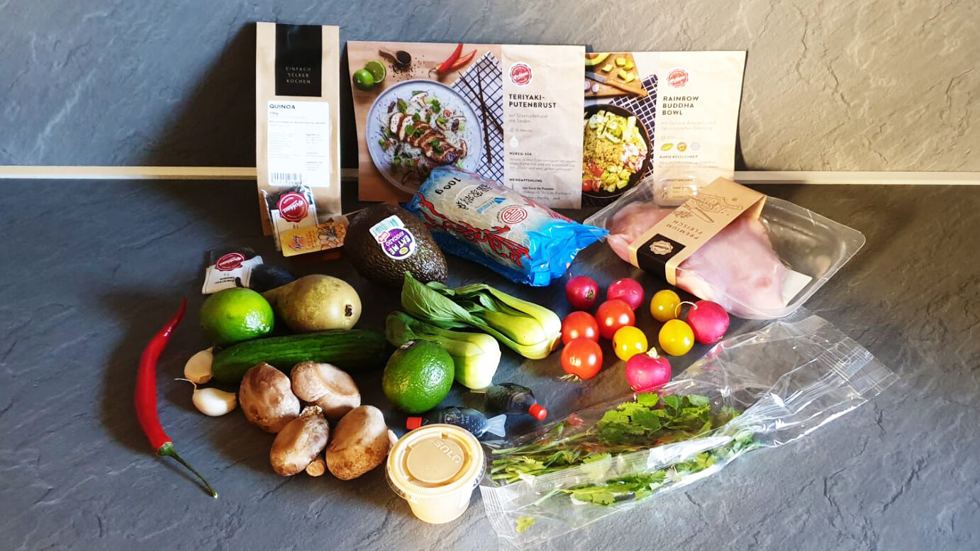 Kochhaus - kochhaus kochbox test alle zutaten vereint