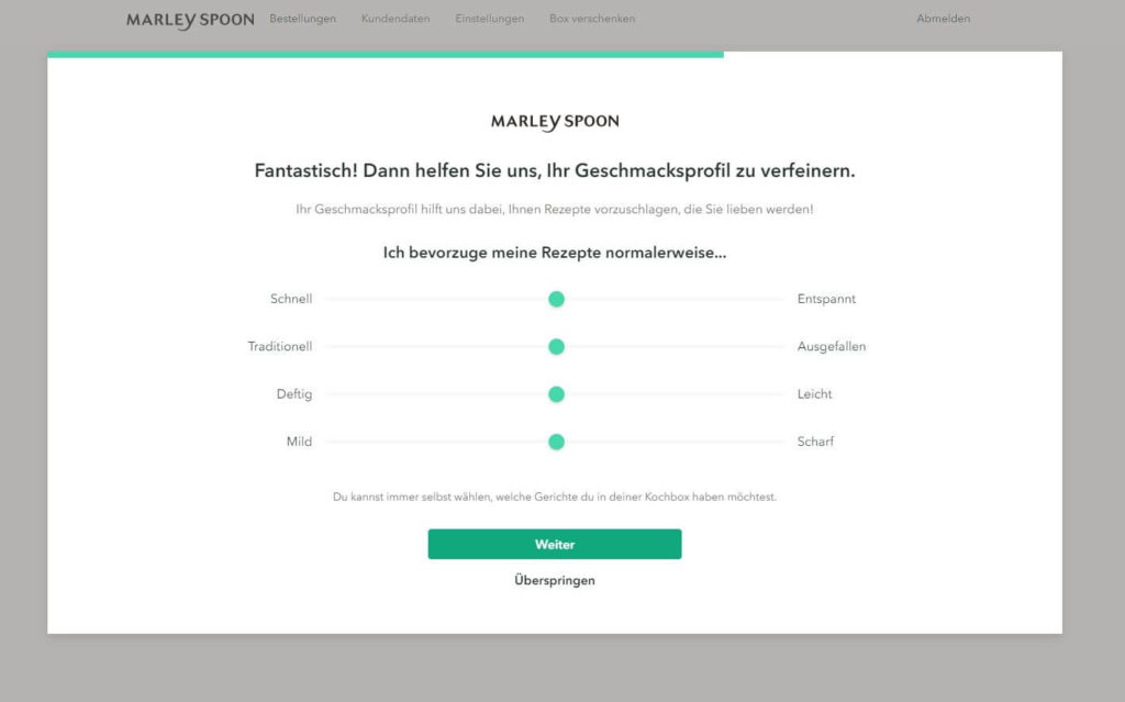 Marley Spoon - marleyspoon bestellung screenshot 5 marleyspoon bestellung screenshot 5