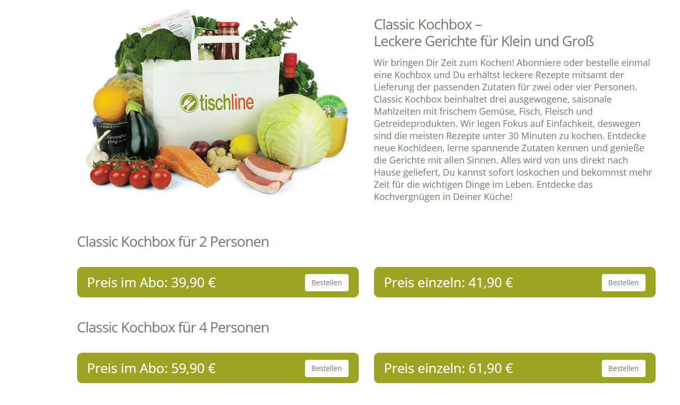 Tischline - tischline bestellprozess screenshot 1