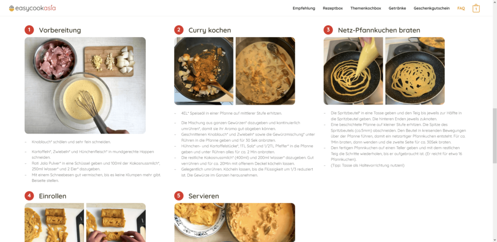 EasyCookAsia Kochbox Test - 3 3
