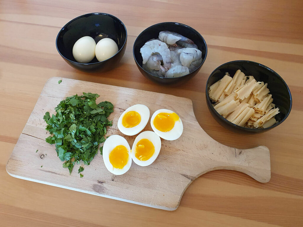 EasyCookAsia - laksa vorbereitung laksa vorbereitung