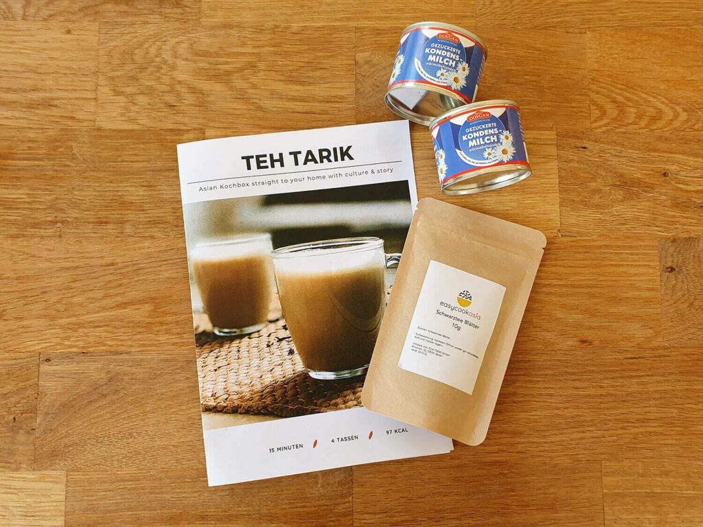EasyCookAsia Kochbox Test - teh tarik ausgepackt 2 teh tarik ausgepackt 2