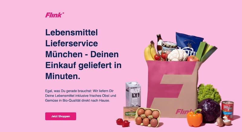 Flink München Reklame