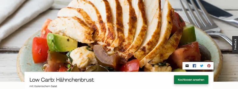 HelloFresh Low Carb - image 13 Low-Carb Hähnchenbrust
