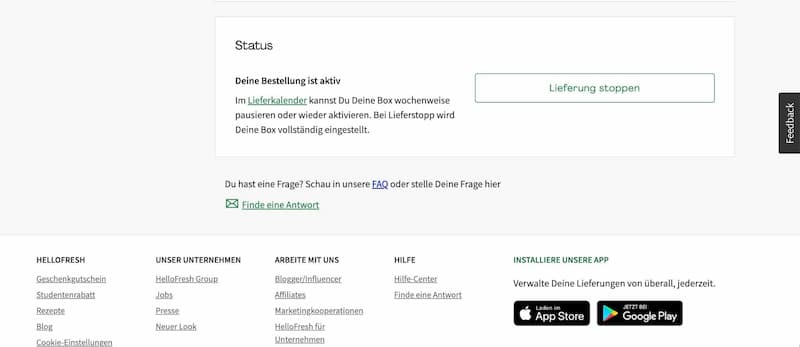 HelloFresh pausieren oder kündigen - image 7 HelloFresh kündigen