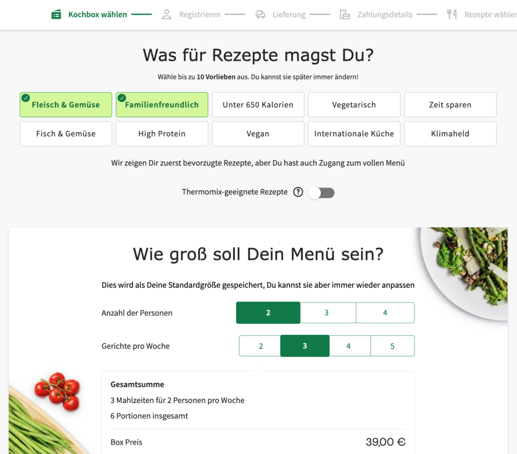 HelloFresh - Screenshot 2022 12 26 at 17.16.02 HelloFresh Erfahrungen: Bestellvorgang