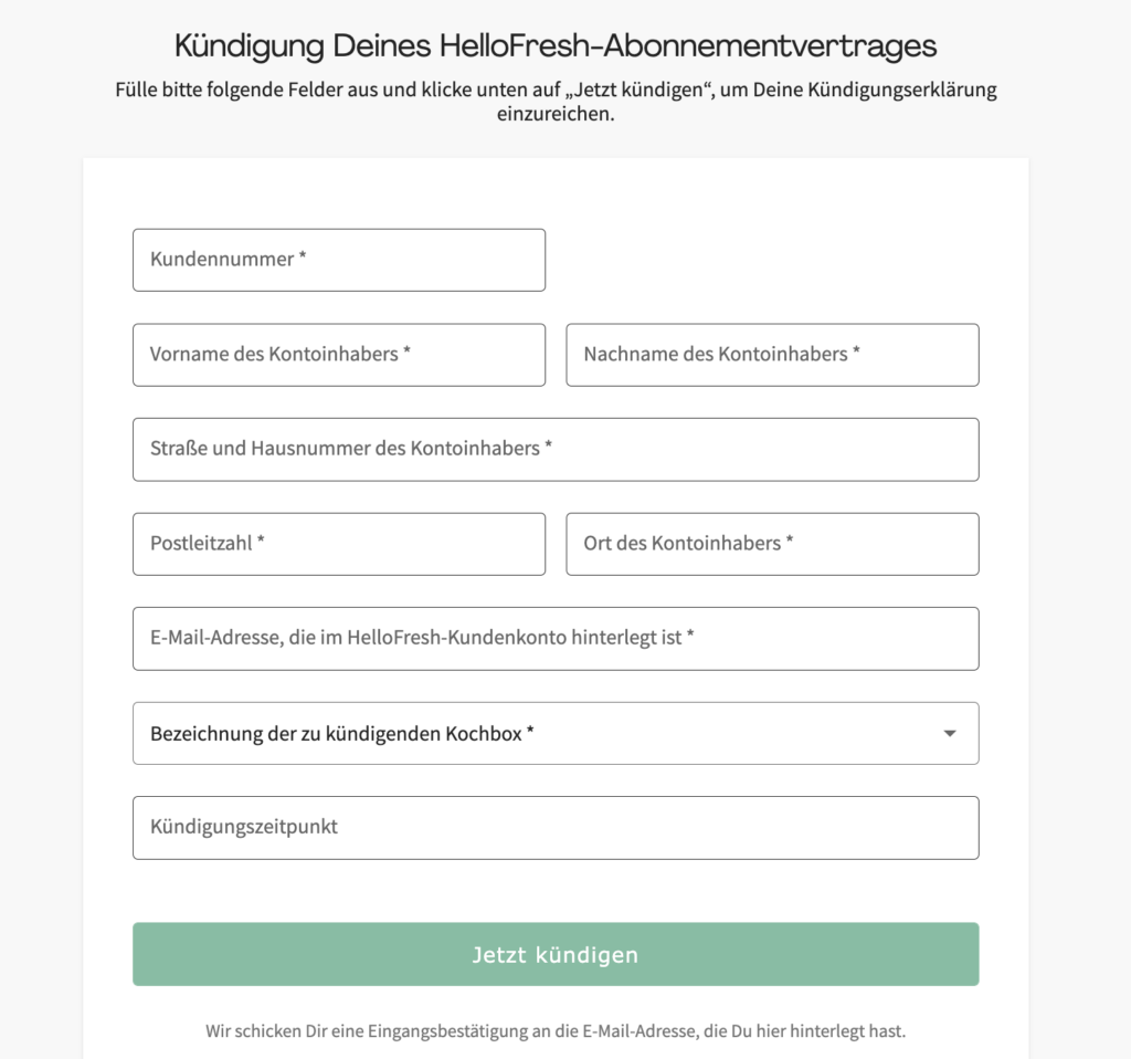 HelloFresh kündigen oder pausieren - Screenshot 2023 01 04 at 17.11.18 hellofresh kündigen auf dem Desktop