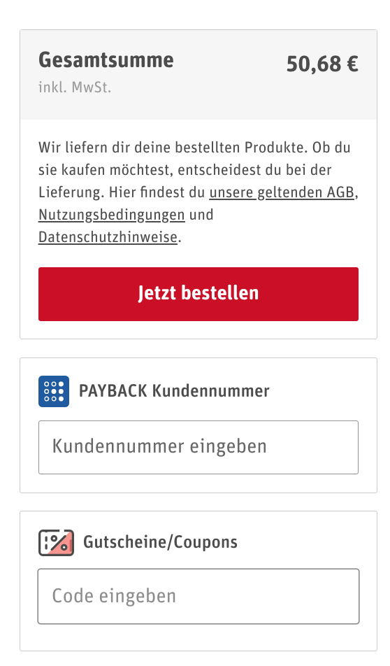 Rewe Gutschein - Screenshot 2023 03 06 at 11.44.36 Rewe Gutschein Eingabe